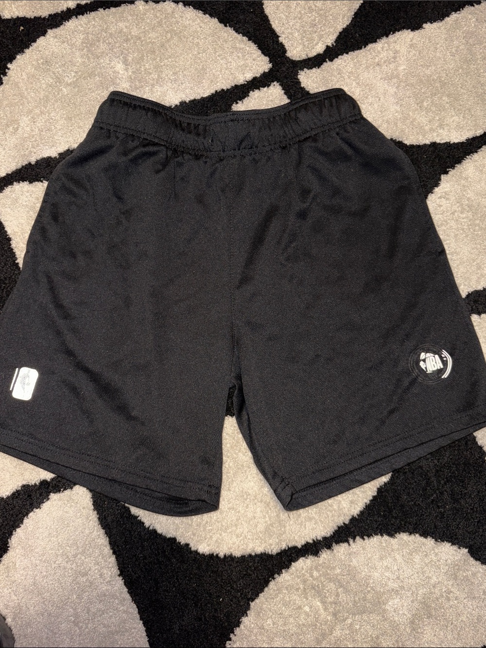 NBA black Men's Athletic Shorts medium